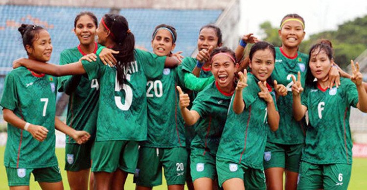 ইতিহাস গড়ে প্রথমবার এএফসি এশিয়ান কাপে বাংলাদেশের নারী দল